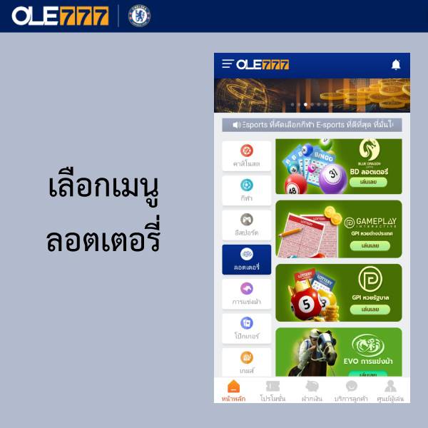 ole777 ลอตเตอรี่