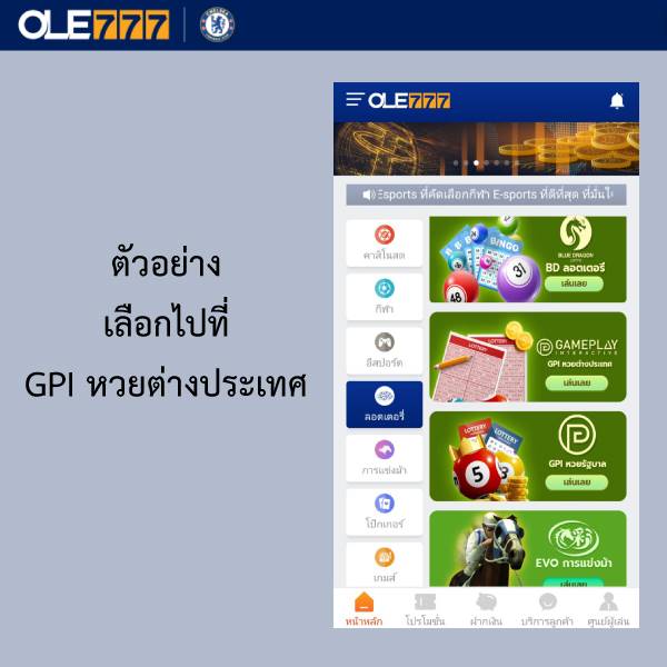 ole777 ลอตเตอรี่
