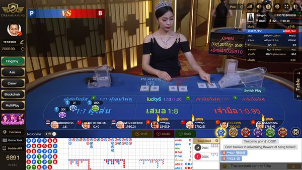 ห้องเดิมพันของ Dream Gaming